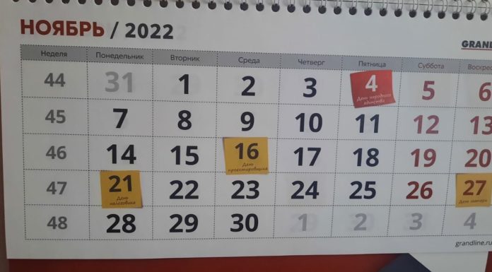 Как отдыхаем в ноябре?